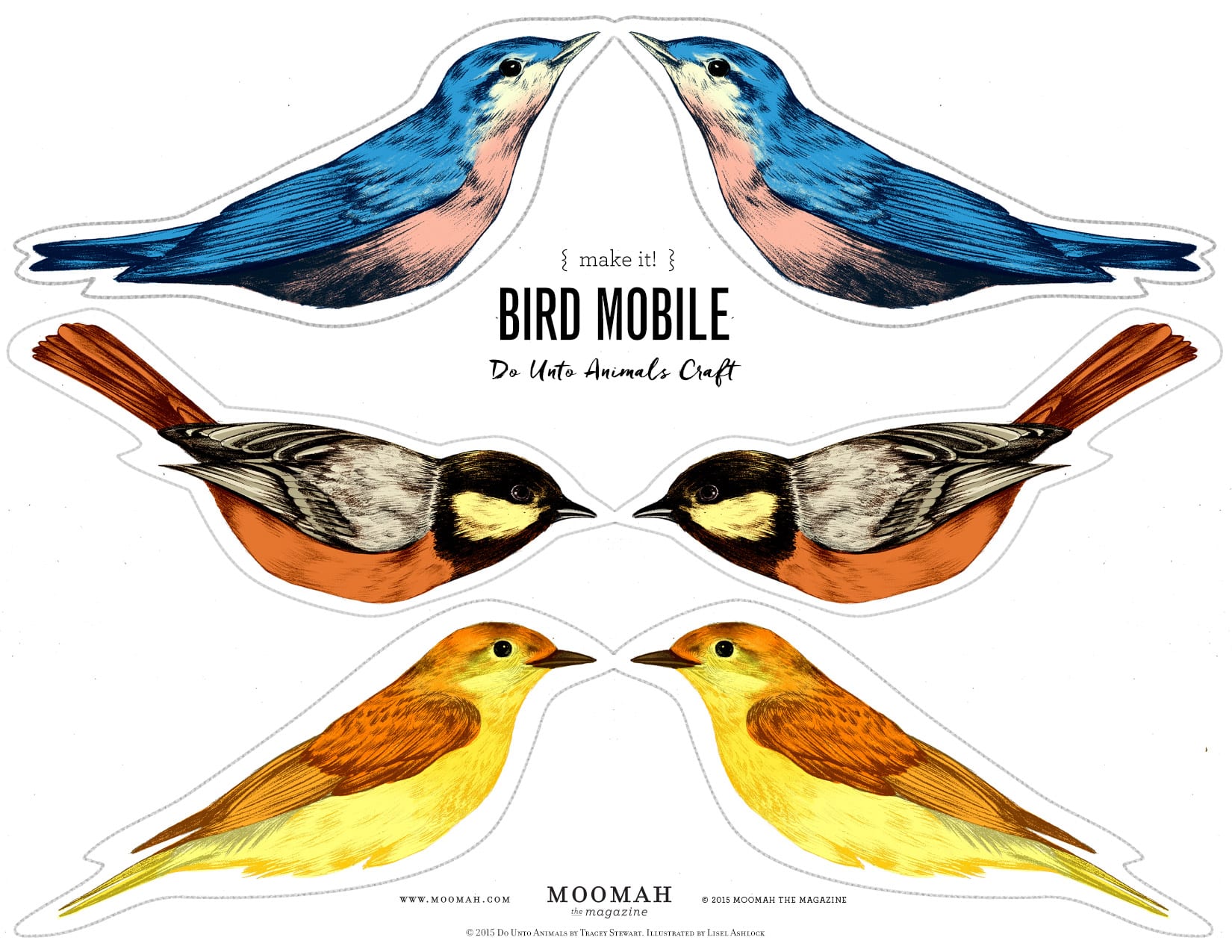 Hockhockson Craft: Bird Mobile